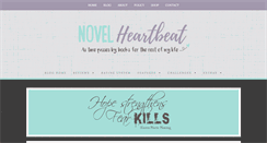Desktop Screenshot of novelheartbeat.com